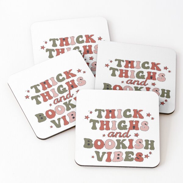 Item preview, Thick Thighs And Bookish Vibes designed and sold by dex1one.