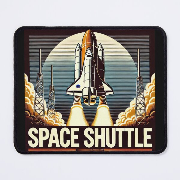 Item preview, space shuttle designed and sold by TEEJAMBOREE.