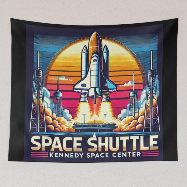 Item preview, space shuttle designed and sold by TEEJAMBOREE.