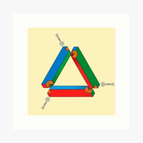 Impossible Ikea Tribar Art Print