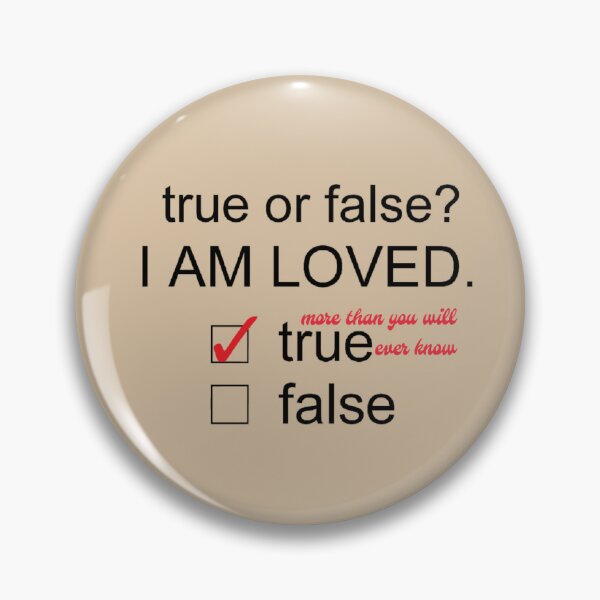 Item preview, TRUE OR FALSE?  designed and sold by Salisha Wheeler.