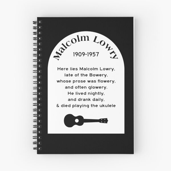 Item preview, Malcolm Lowry's Ukulele Epitaph designed and sold by UkuleleGeorge.