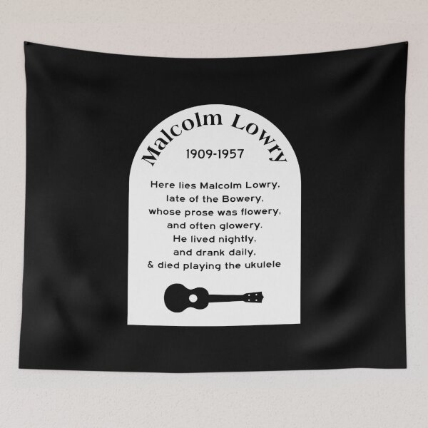 Item preview, Malcolm Lowry's Ukulele Epitaph designed and sold by UkuleleGeorge.