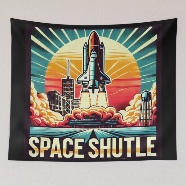 Item preview, space shuttle designed and sold by TEEJAMBOREE.