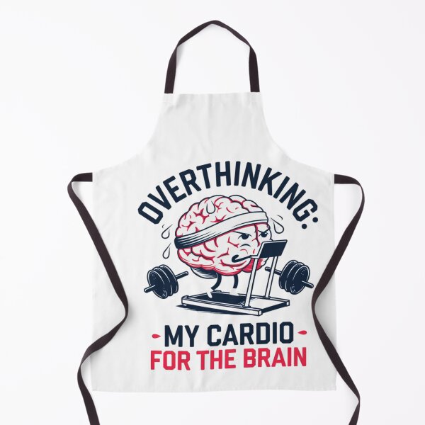 Item preview, Overthinking: My Cardio for the Brain Graphic Tee designed and sold by StyleSwitch.