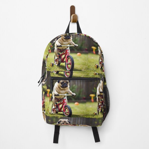 Item preview, Puggy Riding Bicycle designed and sold by pug-maniac.