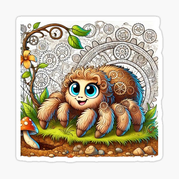 Item preview, Steampunk Curly Hair Tarantula designed and sold by Sillytoe.