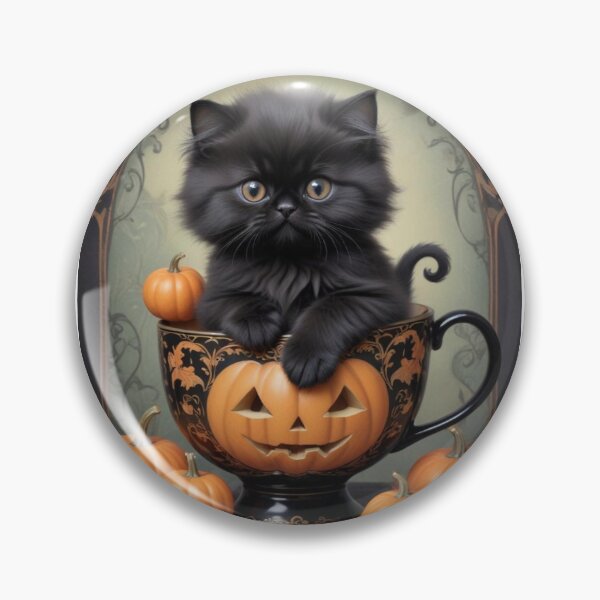 Item preview, BLACK CAT HALLOWEEN THEME ART DECO VINTAGE AESTHETIC designed and sold by Arts4U.