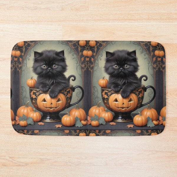 Item preview, BLACK CAT HALLOWEEN THEME ART DECO VINTAGE AESTHETIC  designed and sold by Arts4U.