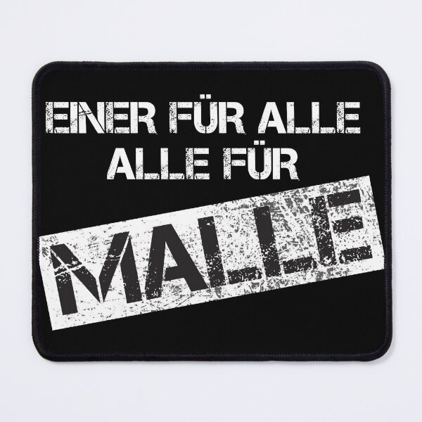 Item preview, One for all - all for Malle designed and sold by wortwerk-design.