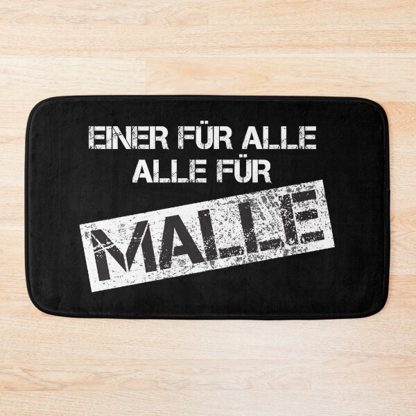 Item preview, One for all - all for Malle designed and sold by wortwerk-design.