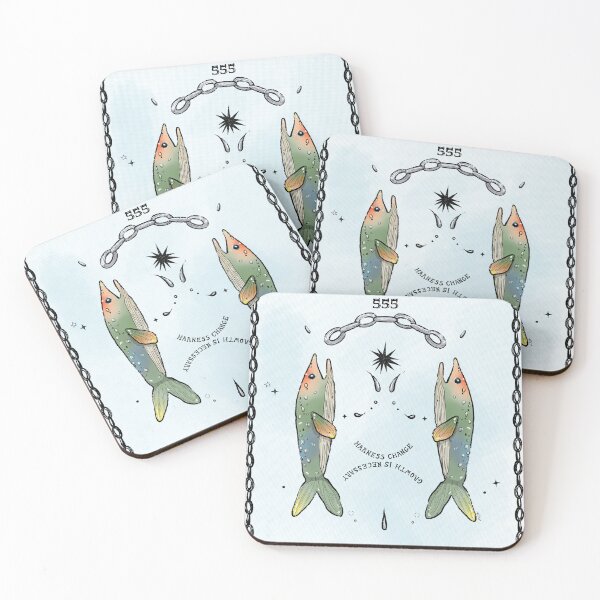 Item preview, two fish designed and sold by fish-ramen.