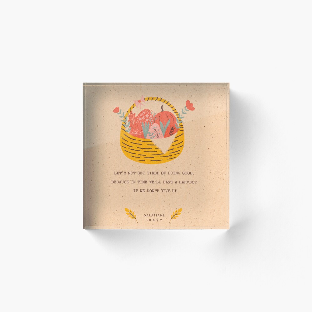 Item preview, Acrylic Block designed and sold by WhatHeSaid.