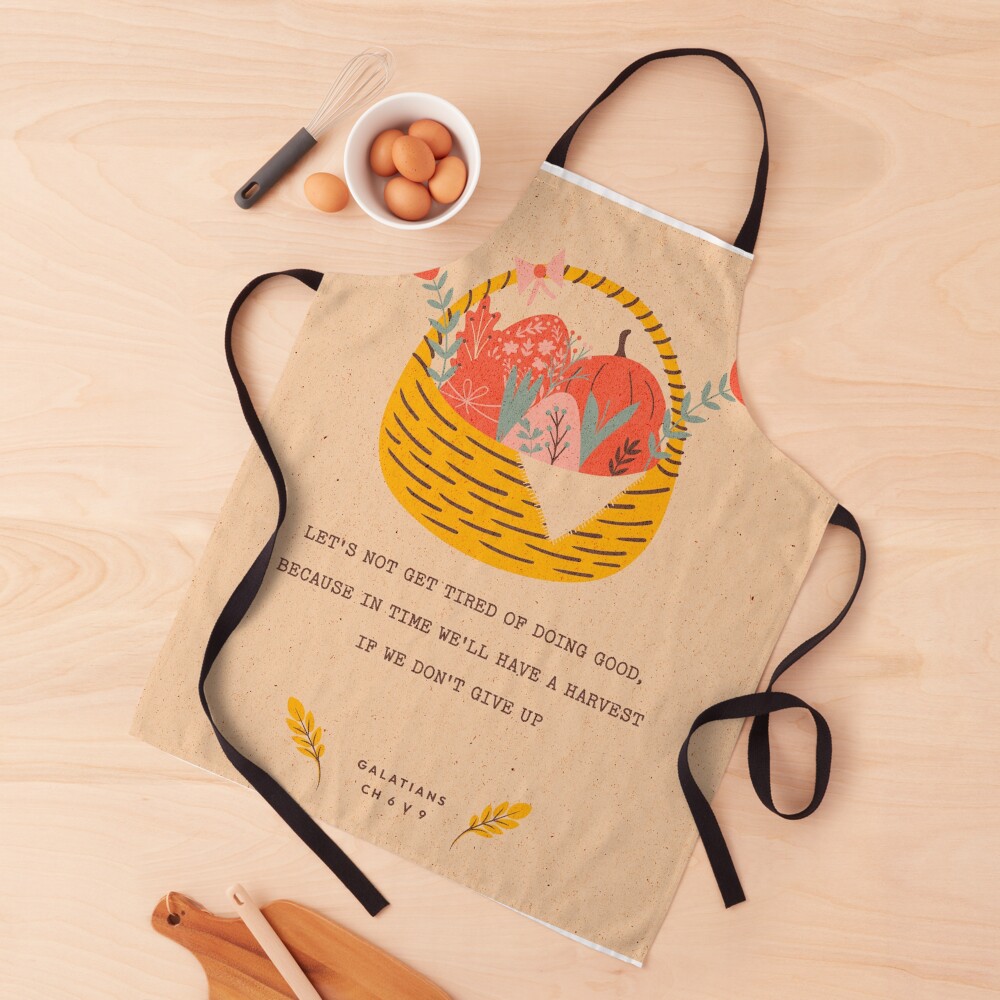 Item preview, Apron designed and sold by WhatHeSaid.