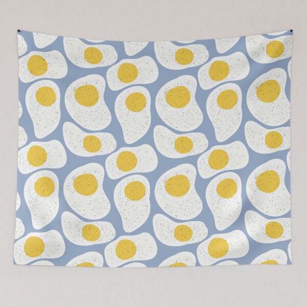Item preview, Funny Fried Eggs Pattern  designed and sold by suescircus.