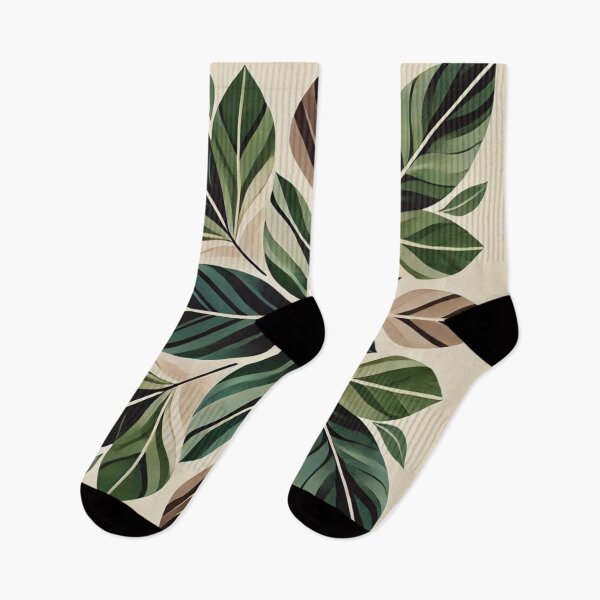 Item preview, Green Leaves Autumn Fall Leaf Design designed and sold by TribalioDesigns.