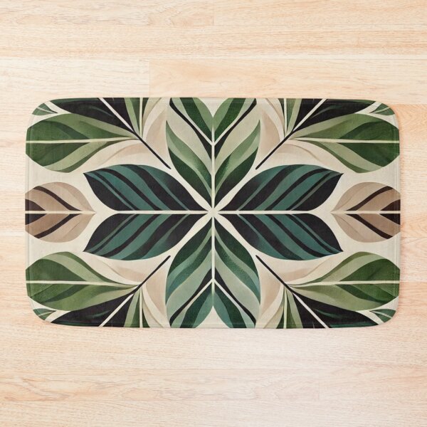 Item preview, Green Leaves Autumn Fall Leaf Design designed and sold by TribalioDesigns.