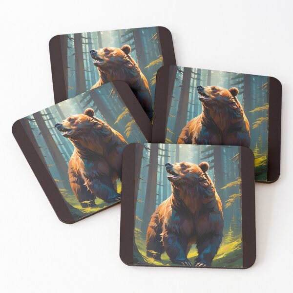 Item preview, Great bear of the woods designed and sold by dtmtattoo.
