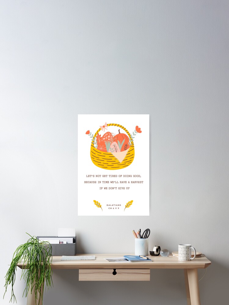 Thumbnail 2 of 3, Poster, Doing good designed and sold by WhatHeSaid.
