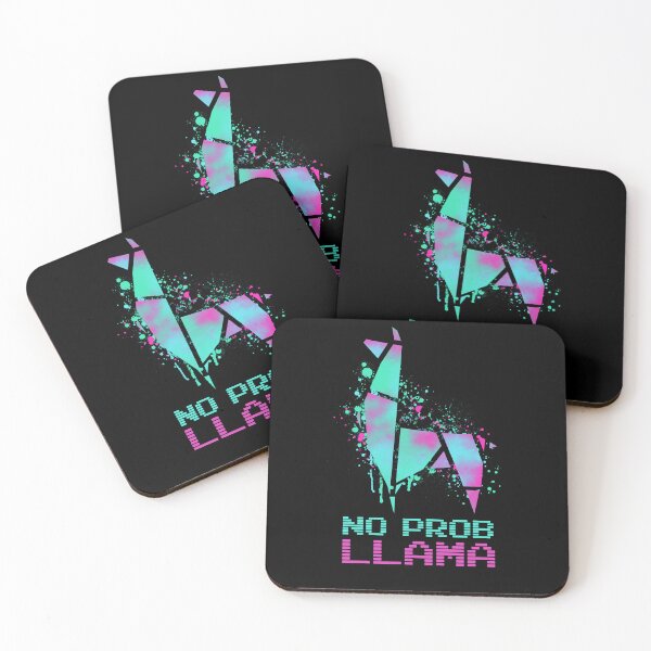 Item preview, No Prob-llama - Colorful Llama designed and sold by therocketman.
