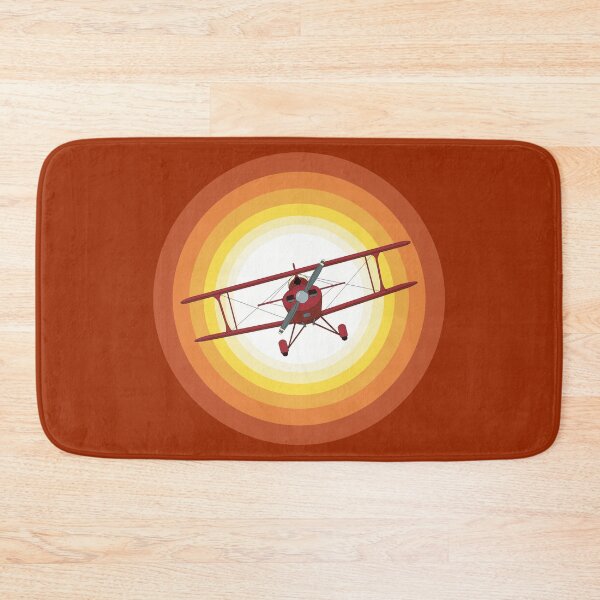 Item preview, Pitts Biplane Flying in Orange Sunset Sky Aviation Design designed and sold by skye-studio.