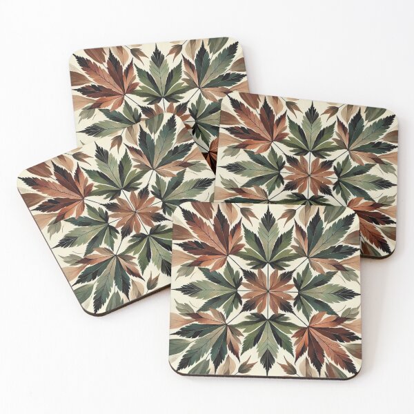 Item preview, Mid Autumn Fall Leaf Design designed and sold by TribalioDesigns.