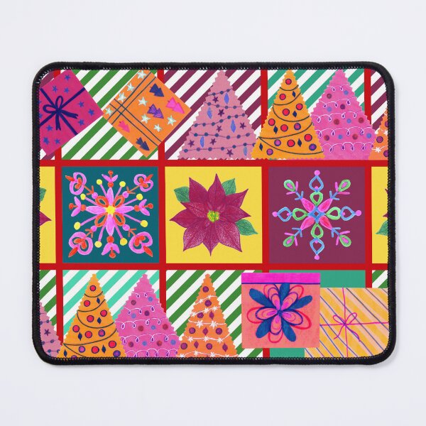 Item preview, Winter Holiday Patchwork designed and sold by MitaDreamDesign.