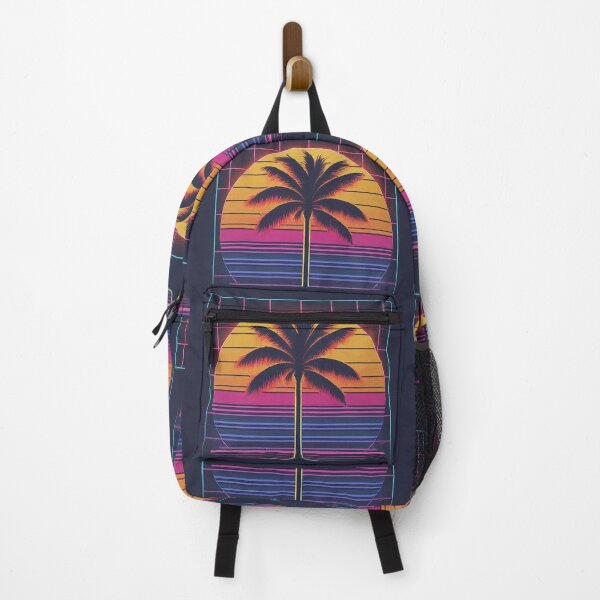 Item preview, Neon Dreams: Retro 80s Sunset Palm designed and sold by SeanOsShirts.