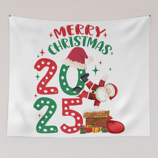Item preview, Funny Merry Christmas With Santa Claus designed and sold by createlovefab.
