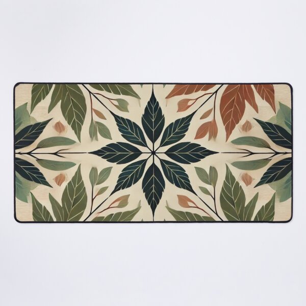 Item preview, Green and Brown Autumn Leaves Design designed and sold by TribalioDesigns.