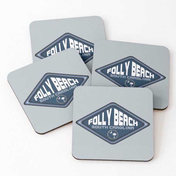 Item preview, Folly Beach flag emblem designed and sold by studioss76.