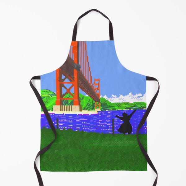 Item preview, Hitchcock's Vertigo - Pixel Golden Gate Bridge designed and sold by TheWilsonland.