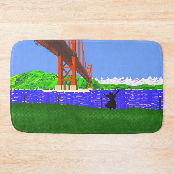 Item preview, Hitchcock's Vertigo - Pixel Golden Gate Bridge designed and sold by TheWilsonland.
