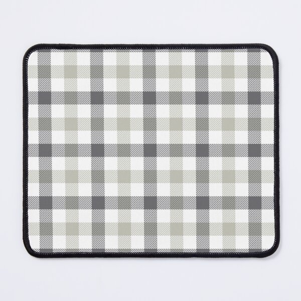 Item preview, Gray and Olive Green Plaid Pattern Design designed and sold by ModdiesColors.