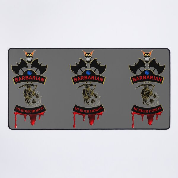 Item preview, Barbarian. Murder Hobos. Biker Patch Style designed and sold by Ferndragons.