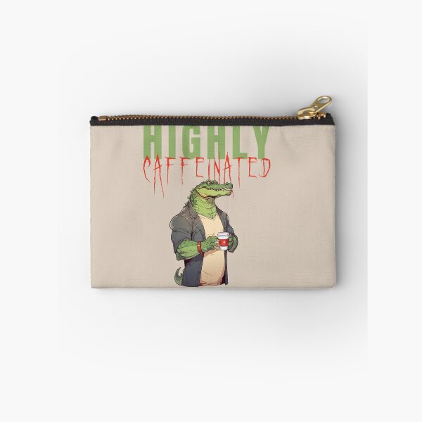 Item preview, HIGHLY CAFFEINATED CROCODILE designed and sold by La Loca.