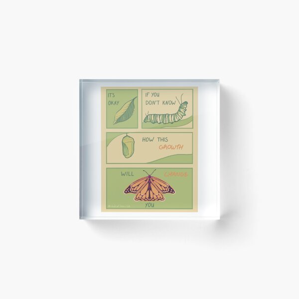 Item preview, You Don't Know How This Growth Will Change You designed and sold by WanderMushroom.