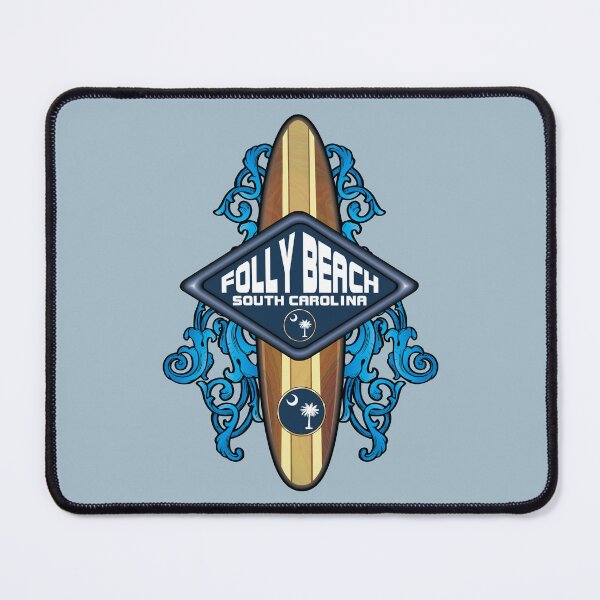 Item preview, Folly Beach South Carolina vintage surfboard designed and sold by studioss76.