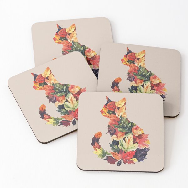 Item preview, Fall Leaves Cat designed and sold by Laceyjae Digital Art.