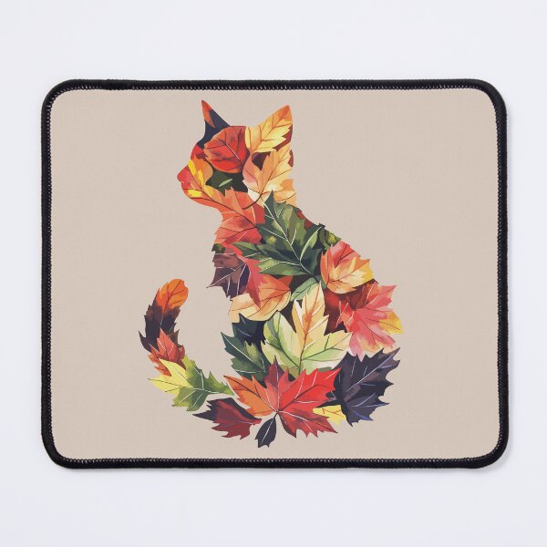 Item preview, Fall Leaves Cat designed and sold by Laceyjae Digital Art.