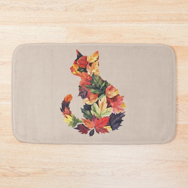 Item preview, Fall Leaves Cat designed and sold by Laceyjae Digital Art.