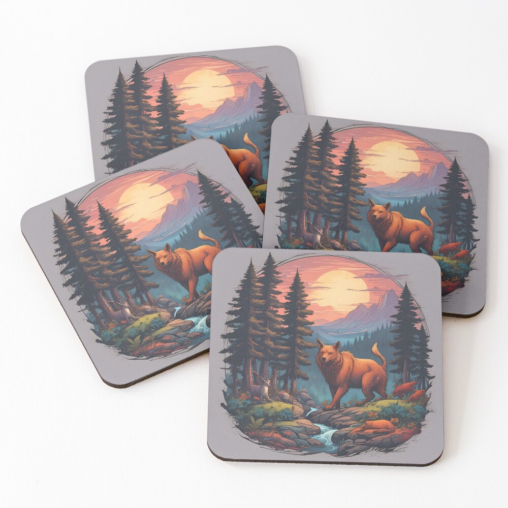 Item preview, Coasters (Set of 4) designed and sold by Sl33pwalker.