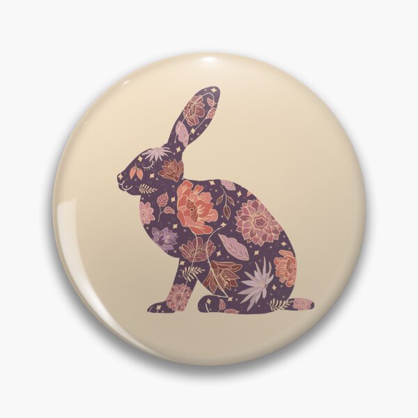 Item preview, Floral Jackrabbit  designed and sold by LoveCallieCo.