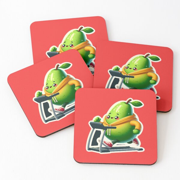 Item preview, Design stickers Pear running 1 designed and sold by P2Genies.