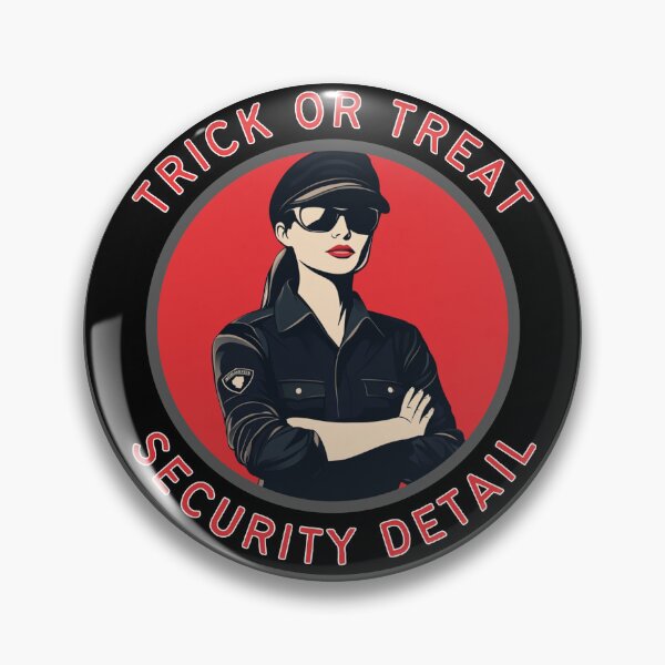 Item preview, Trick Or Treat Security Detail Funny  designed and sold by MojaveTradePost.