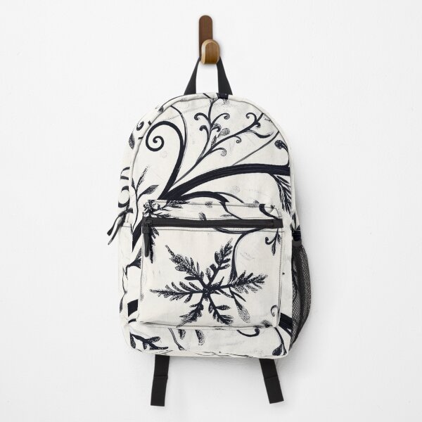 Item preview, An intricate Pattern Design features swirling vines and branches adorned with delicate snowflakes. designed and sold by HEMRO.