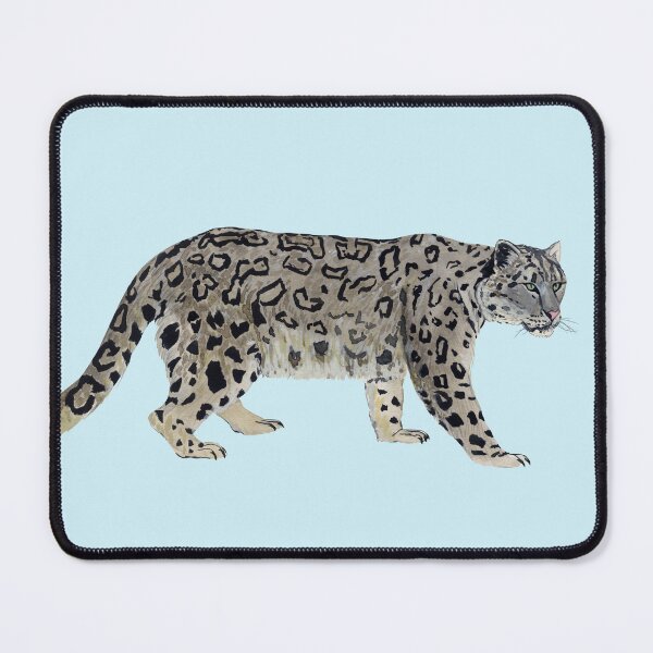 Item preview, SNOW LEOPARD-Panthera uncia designed and sold by BEATRIZ ABAITUA.