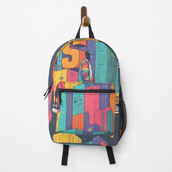 Item preview, abstract city designed and sold by mucho-de-todo.
