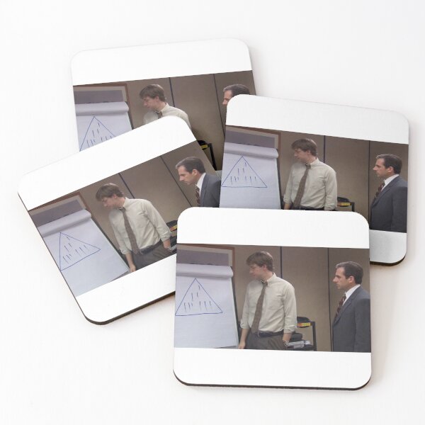 Item preview, PYRAMID SCHEME MICHEAL JIM THE OFFICE designed and sold by lesbohouse.