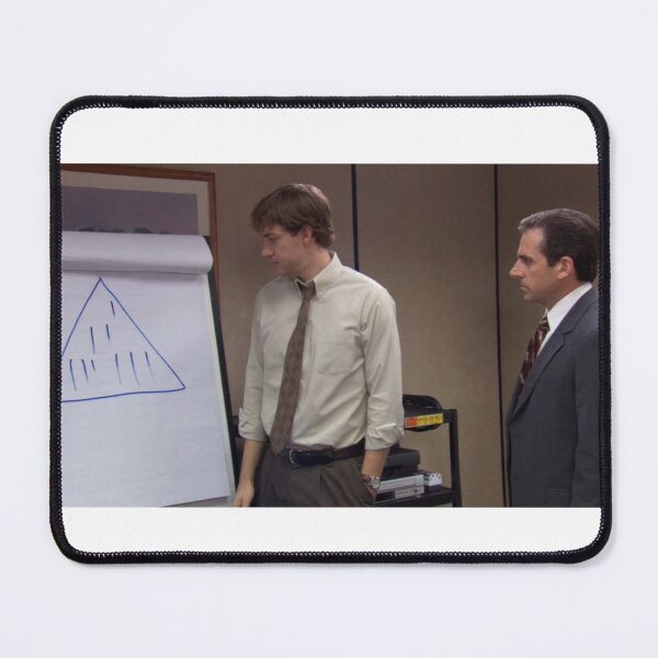 Item preview, PYRAMID SCHEME MICHEAL JIM THE OFFICE designed and sold by lesbohouse.